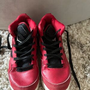 12c Jordan’s in Red and Black
